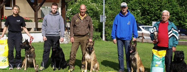 Die erfolgreichen Teilnehmer des Jubil...aag, Heinz Huonker und Stefan Urban.    | Foto: Daniele Schle