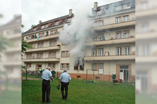 40 Menschen von Brand betroffen