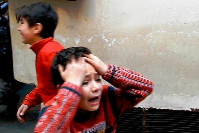 Syrische Truppen sollen Kinder als Schutzschilde missbrauchen