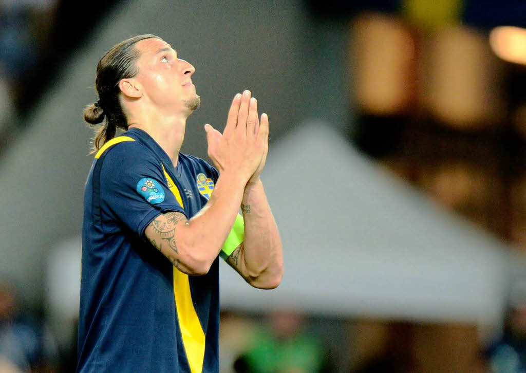 Superstar Zlatan Ibrahimovic hadert.