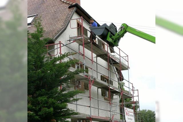 Pfarrhaus wird saniert