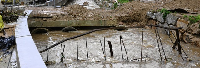 Rechen (Im Bildvordergrund) sollen ver...ustellenfahrzeuge fhren, verstopfen.   | Foto: Markus Maier