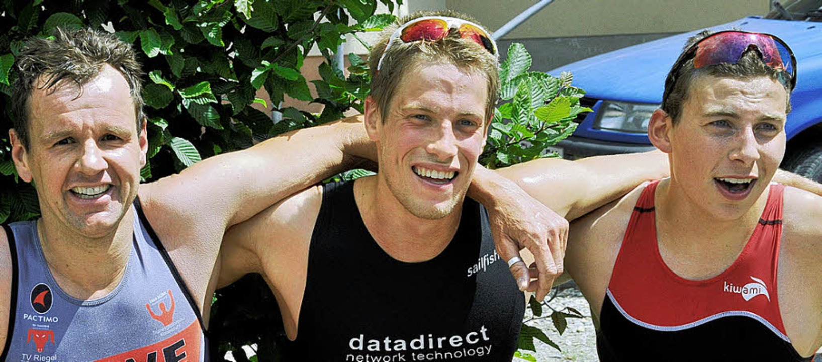 Maurice Clavel souveräner Sieger beim Rigolator Triathlon Badische
