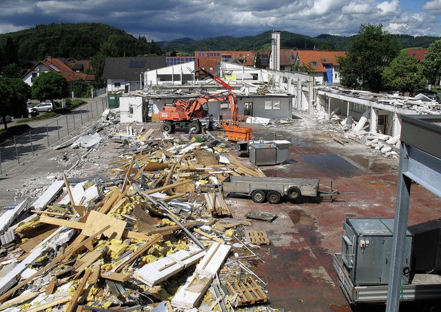 Die ehemalige Frakohalle war im 1989 d...en Neubau fr das Unternehmen weichen.  | Foto: Gerda Oswald
