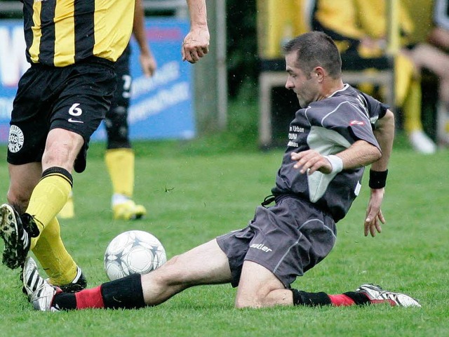 Ausgegrätscht: Beim SV Wittenweier wir...ten Saison kein Fußball mehr gespielt. | Foto: Peter Aukthun-Görmer Ausgegrätscht: Beim SV Wittenweier wir...ten Saison kein Fußball mehr gespielt. | Foto: Peter Aukthun-Görmer
