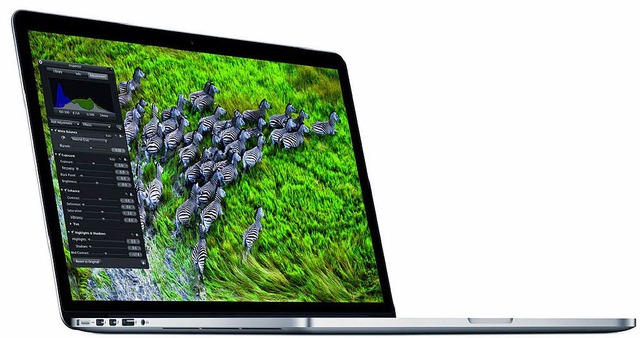 &#8195;&#8195;&#8194;Nun auch mit Retina-Display: Neues MacBook  | Foto: Apple