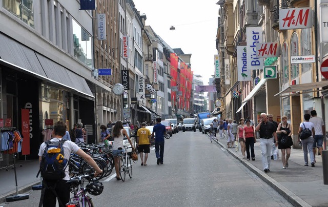 Die Ergebnisse der Nutzerstudie sollen...e die Umgestaltung der Freien Strae.   | Foto: Daniel Gramespacher