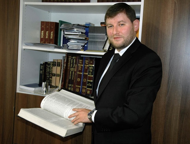 Rabbiner Moshe Flomenmann   | Foto: Nikolaus Trenz