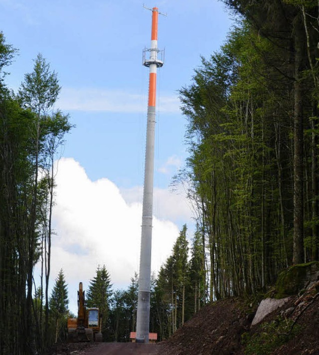 Mitte August soll der neue Tetra-Funkm...sein, dann folgen mehrere Testphasen.   | Foto: Hermann Jacob