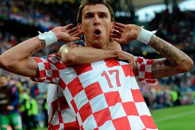 Fotos: Italien gegen Kroatien 1:1 – Spielverderber Mandzukic