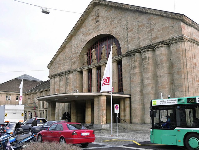 Die Umgestaltung des Badischen Bahnhof...e Chancen, ein IBA-Projekt zu werden.   | Foto: daniel Gramespacher