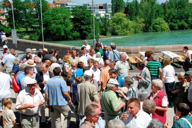Rheinfelden feiert 100 Jahre Rheinbrcke