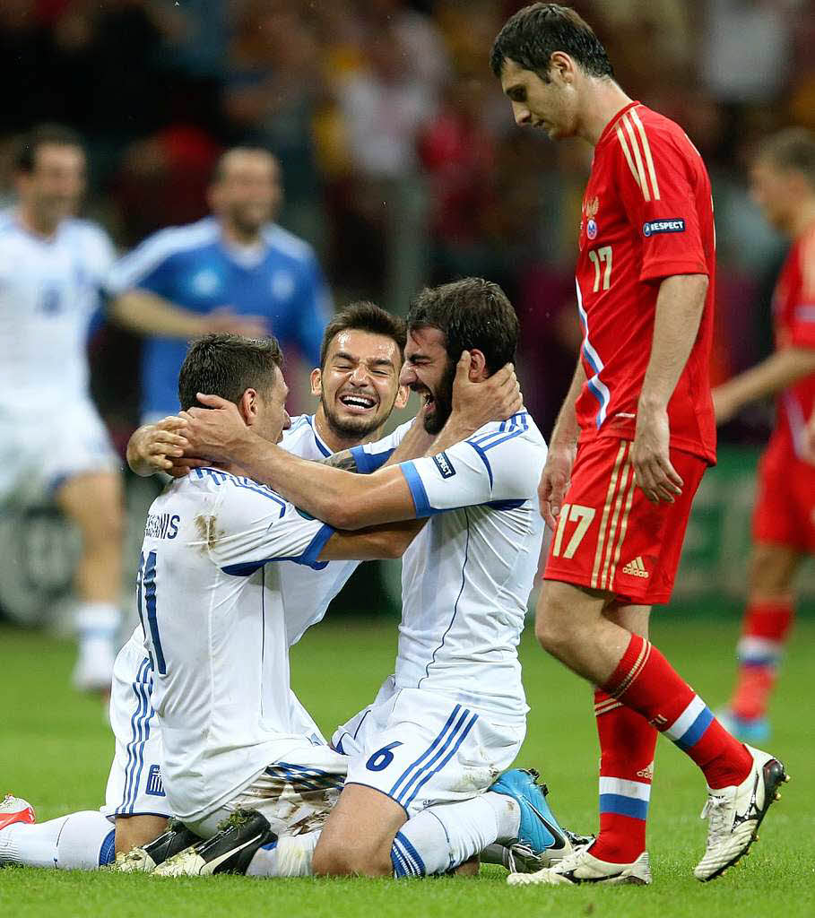 Alles Anrennen der Sbornaja ntze nichts – Griechenland gewann 1:0