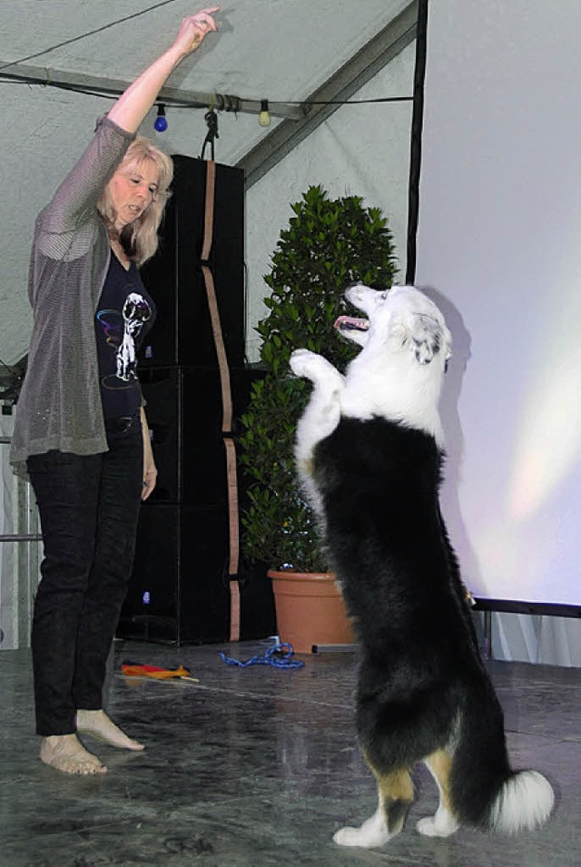 Jubilumsabend beim Hundesportverein E...ur der 25 Jahr-Feier des HSV Endingen.  | Foto: Roland Vitt