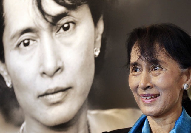 Aung San Suu Kyi - verspätete Dankesrede - Ausland - Badische Zeitung