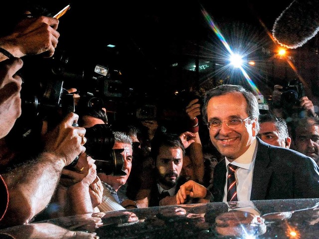 Antonis Samaras &#8211; Griechenlands nchster Premierminister?  | Foto: AFP