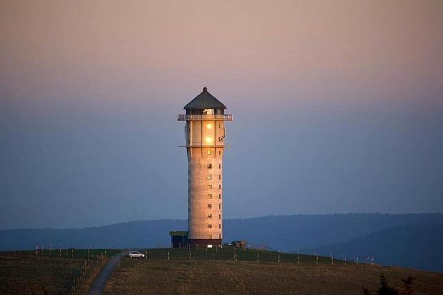 Sonnwendfeier im 11. Stock des Feldbergturms