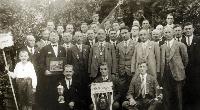 Die Chorgemeinschaft Britzingen im Mai 1931   | Foto: privat