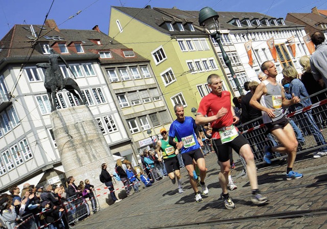 Groveranstaltungen wie Marathon oder ...e stehen soll. Ein Test luft derzeit.  | Foto: Ruf/ Bamberger