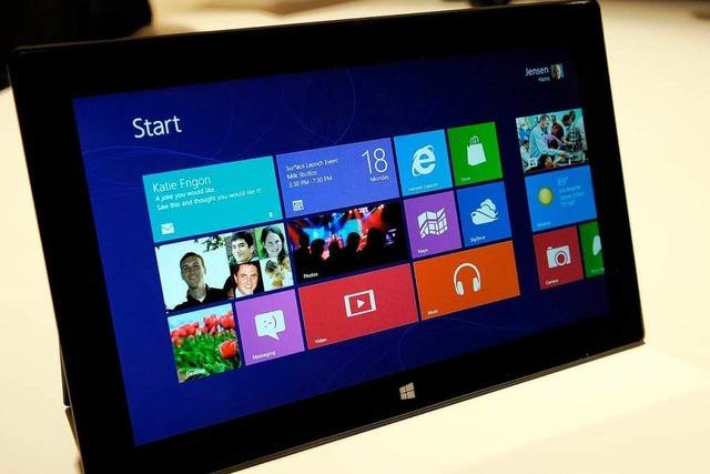 Microsoft greift Apple mit eigenen Tablet-Computern an