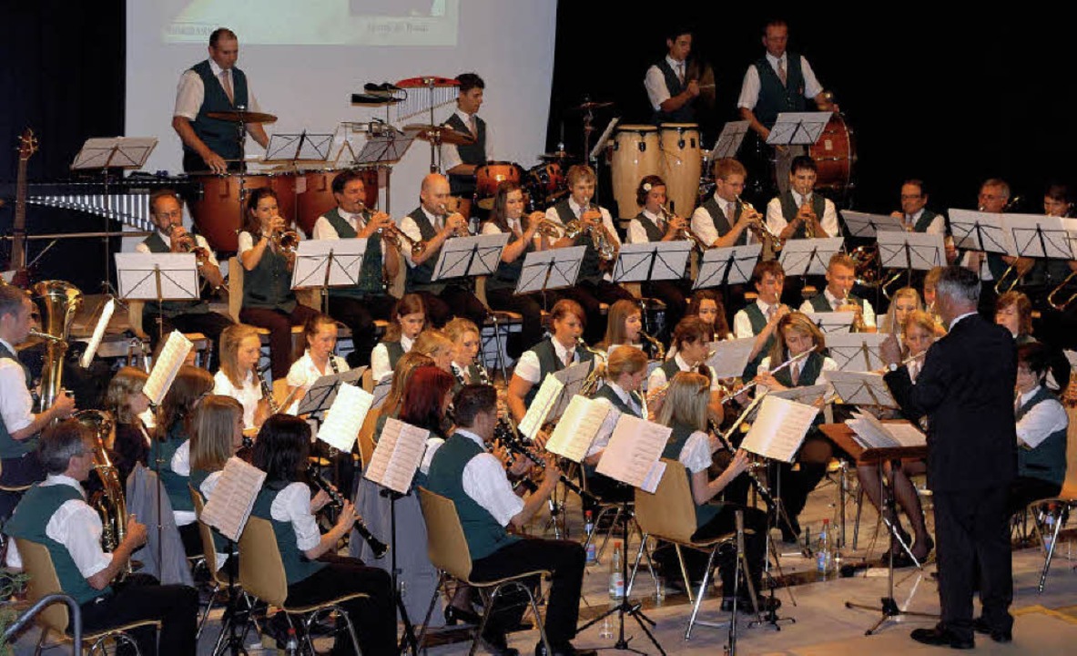 Wunschkonzert einmal anders: Zum erste...von den Musikern selbst vorgeschlagen.  | Foto: Jrgen Schweizer