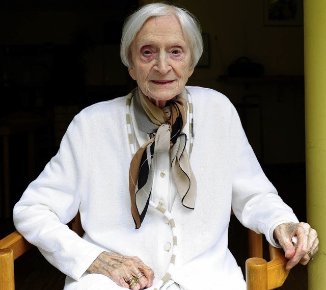 Johanna Ida Boldt feiert heute ihren 100. Geburtstag.  | Foto: Ingo Schneider