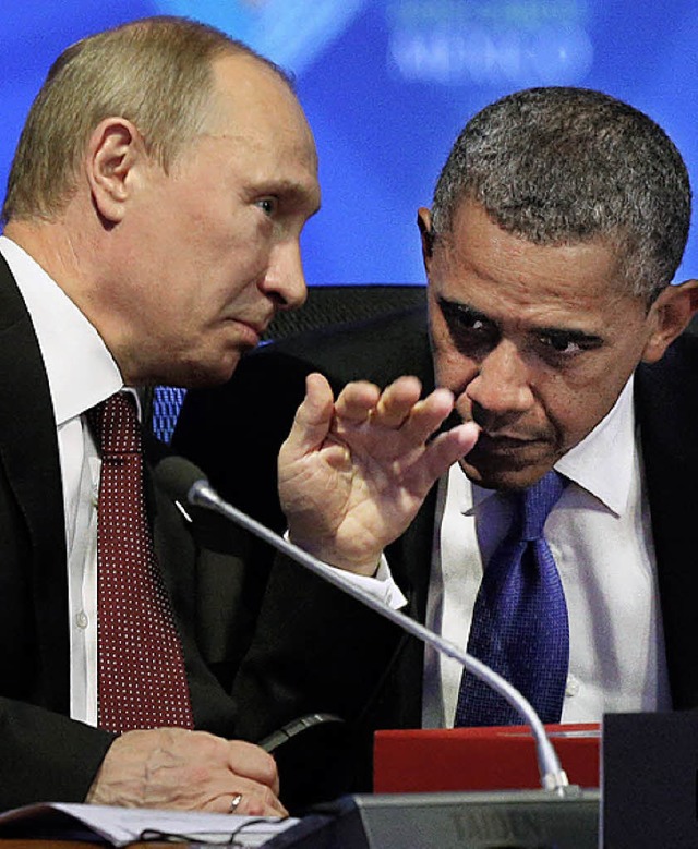 Putin (links) und Obama   | Foto: DAPD