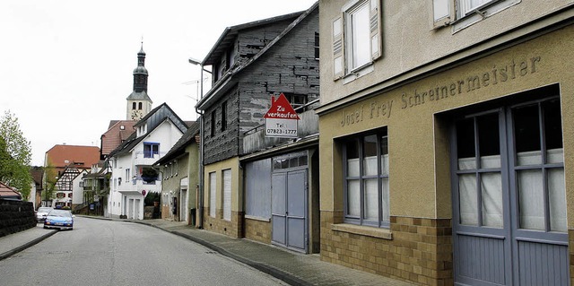 Der nrdliche Bereich der Tretenhofstr...d in das Sanierungsgebiet einbezogen.   | Foto: heidi fssel