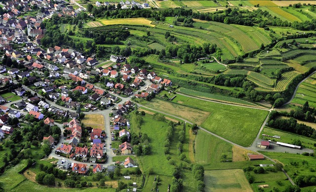 Das knftige  neue Baugebiet Autal  in... und bietet Flche fr etwa 35 Huser.  | Foto: Dieter Erggelet