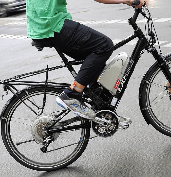 Inzwischen haben acht Prozent aller hi...e verkauften Rder einen Elektromotor.  | Foto: dpa