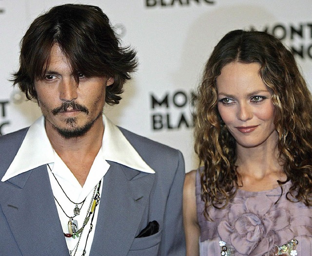 Bis dato skandalfrei: Johnny Depp und Vanessa Paradis   | Foto: dpa