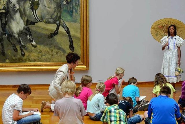 Fotos: Zisch-Klasse im Kunstmuseum Basel