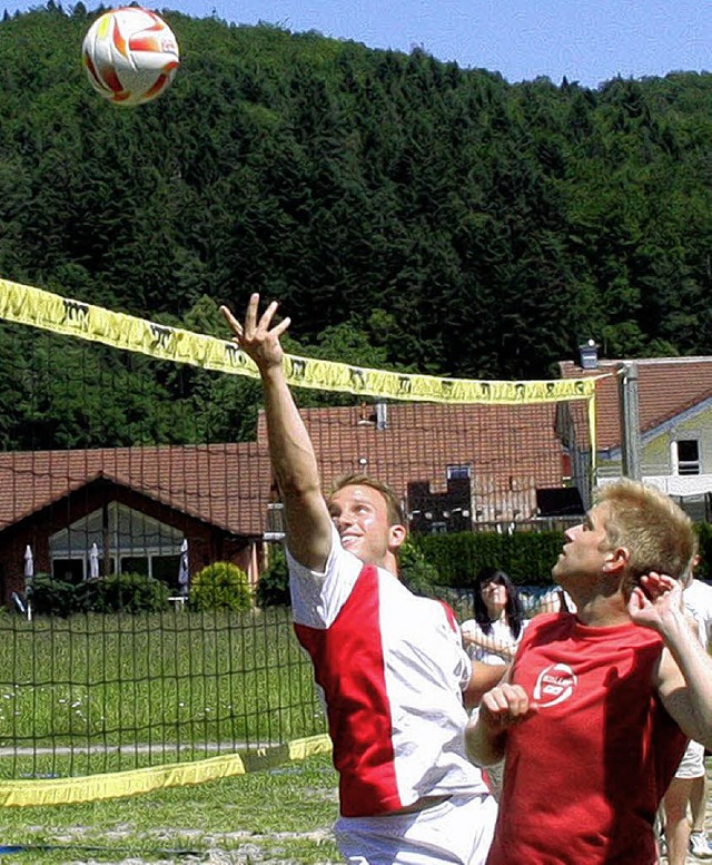 Nach der Leichtathletik  gab es Volleyballturniere.   | Foto: Fabry