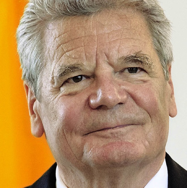 Muss noch unterschreiben: Bundesprsident Gauck  | Foto: dpa