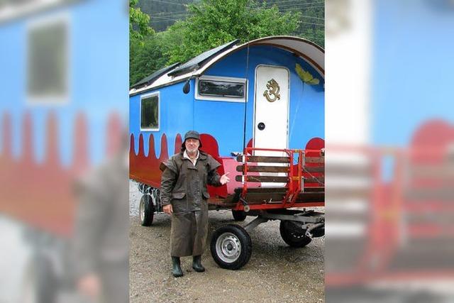 Von Frankreich nach Wladiwostok: Weltenbummler machte Station im Dreisamtal