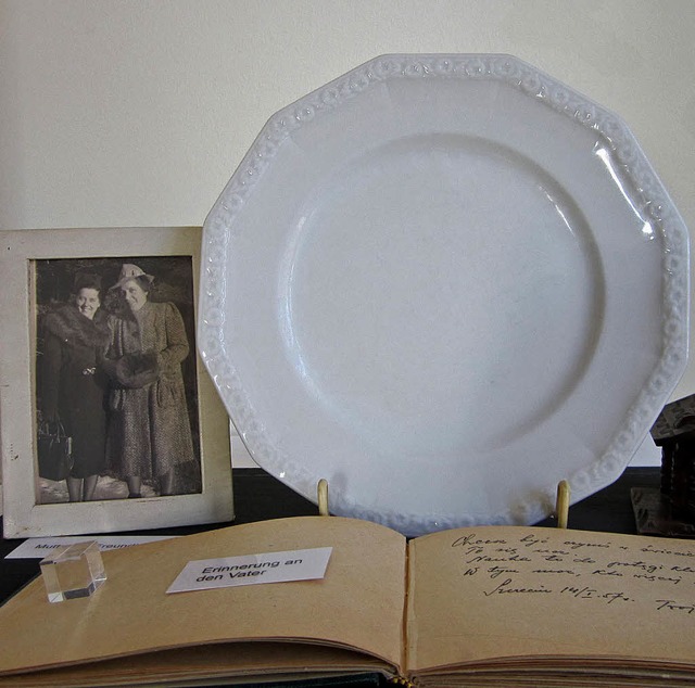 Erinnerungsstcke aus dem Leben von Fr...r Ausstellung im Haus Salmegg zu sehen  | Foto: privat