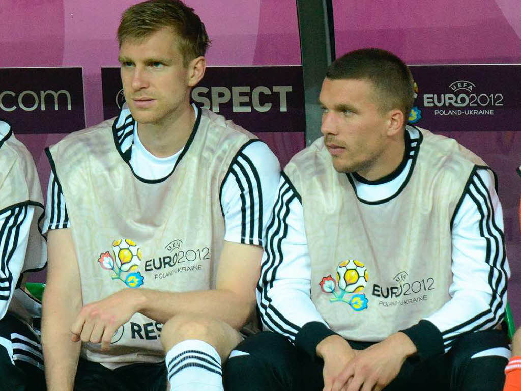 Blieb diemal drauen: Lukas Podolski (rechts)