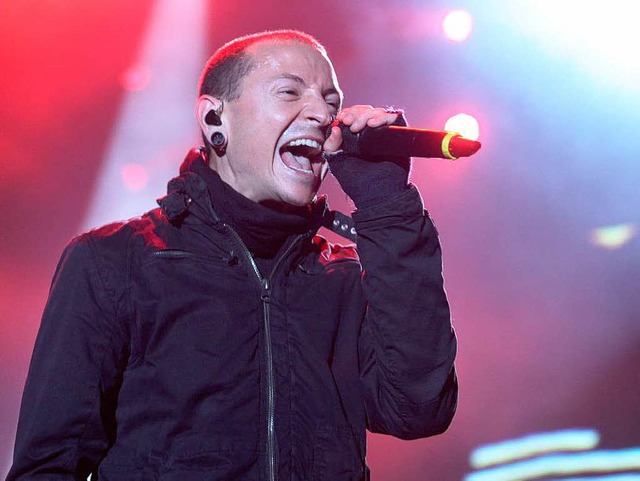 Am Mikro: Linkin-Park-Snger Chester Bennington  | Foto: dpa