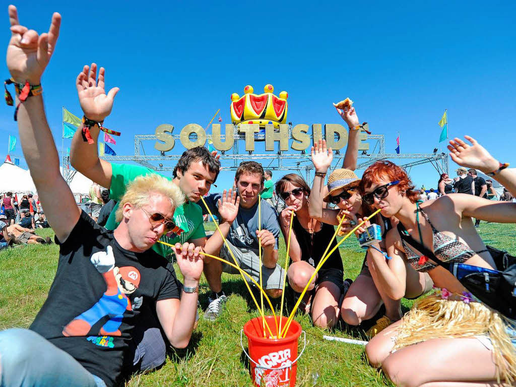 Gute Musik und Sonne satt: Das Southside-Festival 2012