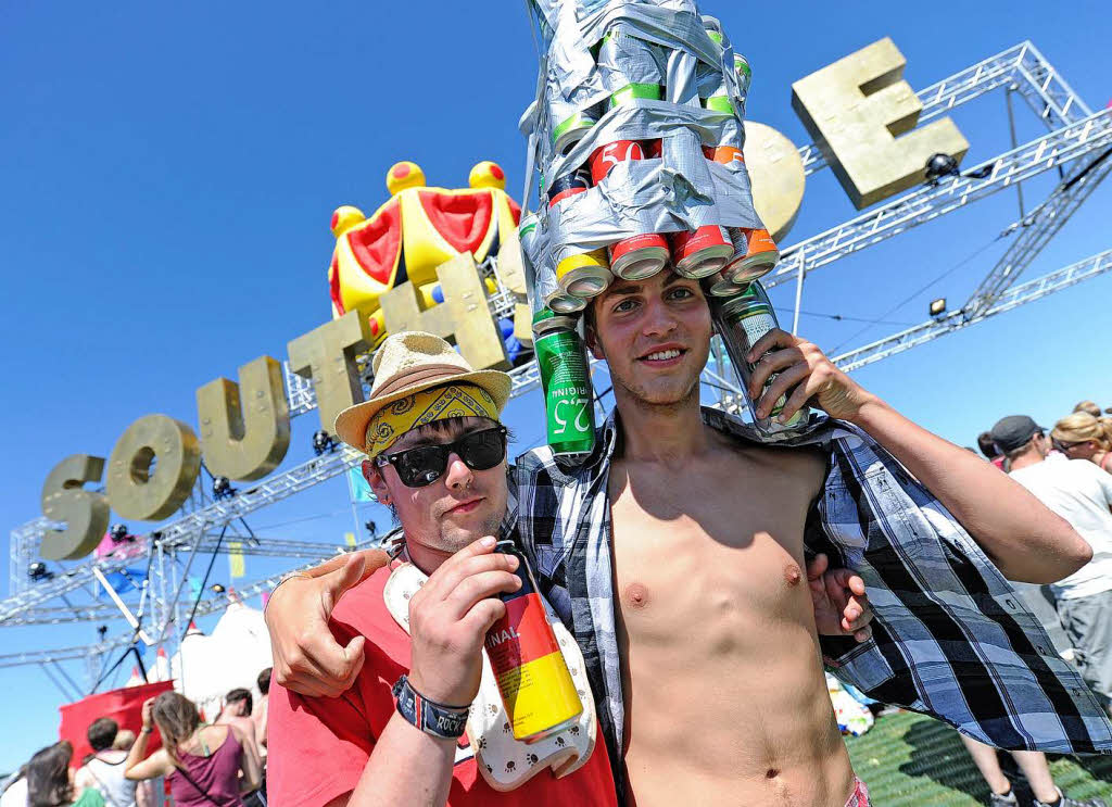 Gute Musik und Sonne satt: Das Southside-Festival 2012