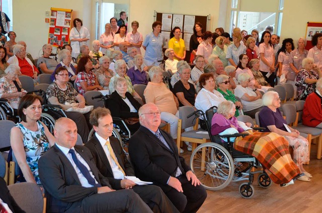 50 Jahre Metzger-Gutjahr-Stiftung: Die Steinhalle war voll besetzt  | Foto: Sylvia-Karina Jahn