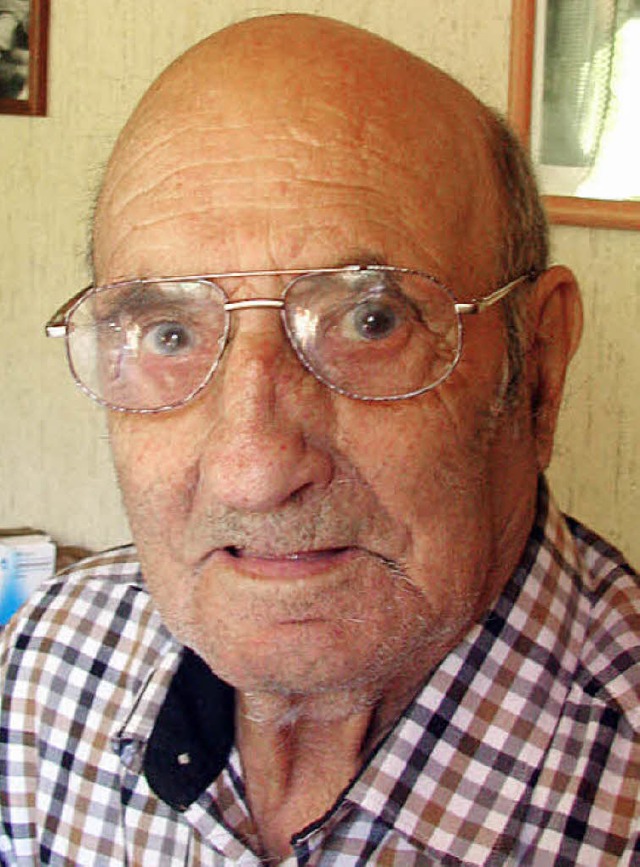 Paul Pfefferle feierte seinen 90. Geburtstag.   | Foto: Manfred Lange