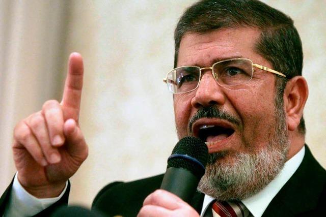 Islamist Mursi ist neuer Prsident gyptens