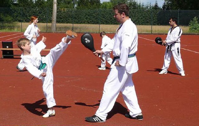 Training beim Taekwondo Ates Verein  | Foto: Sophie Passmann