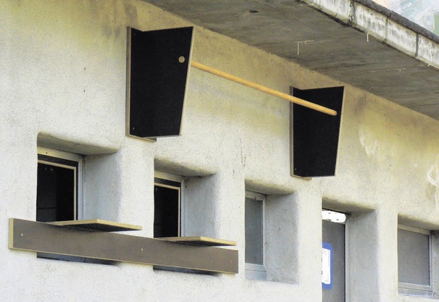 Wohnraum in zentraler Lage: Die Einric...r Taubenhauses hat 4000 Euro gekostet.  | Foto: MARTIN