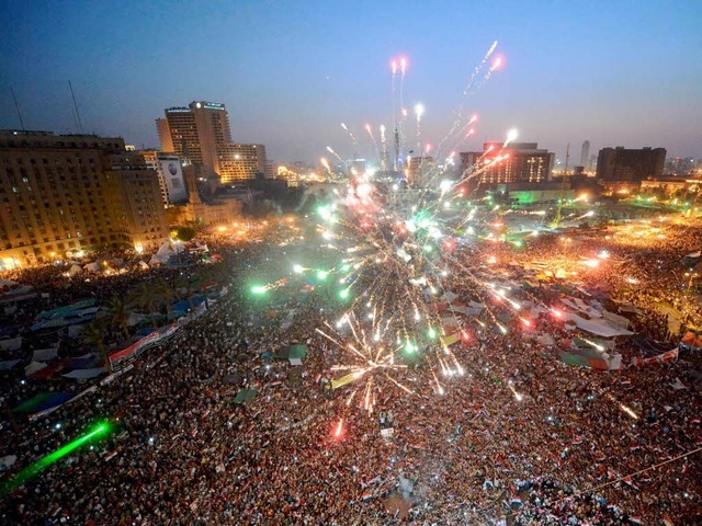 Feuerwerk in Kairo  | Foto: AFP