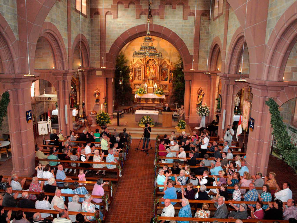 Die Pfarrkirche bildet am Samstag den Rahmen fr den Festakt zur 1250-Jahr-Feier.