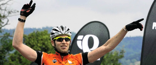 In Topform: Matthias Bettinger eilt de...seinem Mountainbike von Sieg zu Sieg.   | Foto: Patrick Seeger
