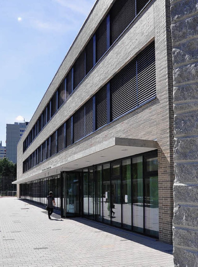 Der Neubau des Weiler Oberrhein-Gymnasiums erfllt Passivhaus-Standards.   | Foto: Annette Mahro