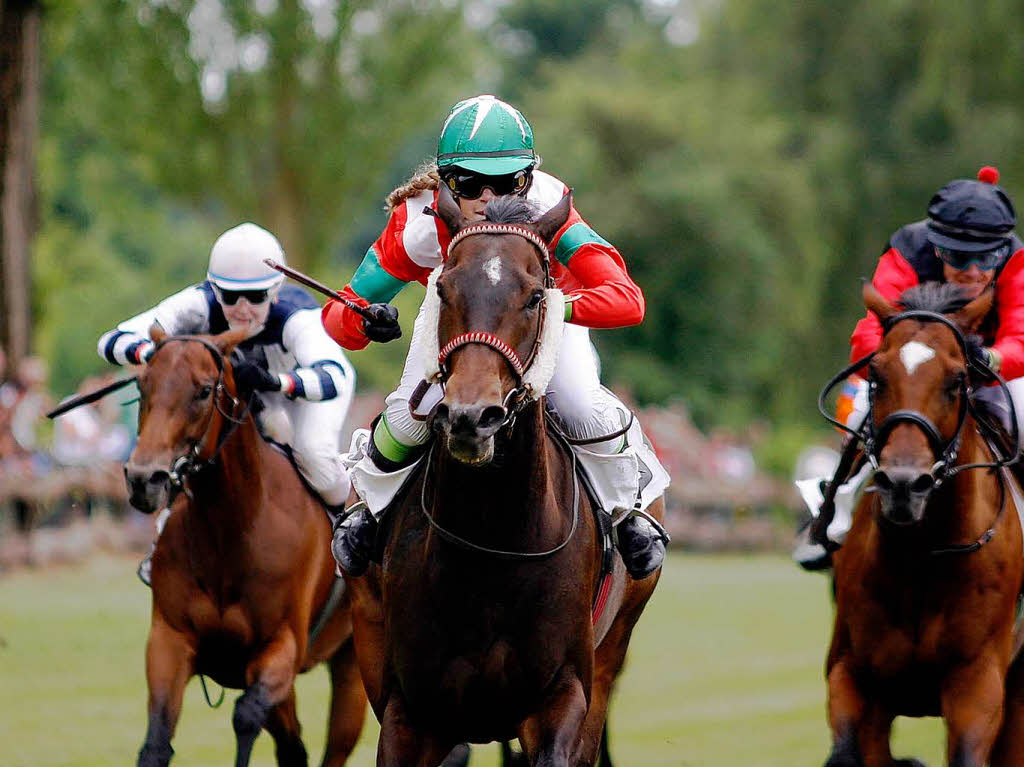 Rassige Galopper, elegante Traber, Reitsportfachleute, Pferdefreunde, Zocker – groes Stelldichein auf der Waldrennbahn